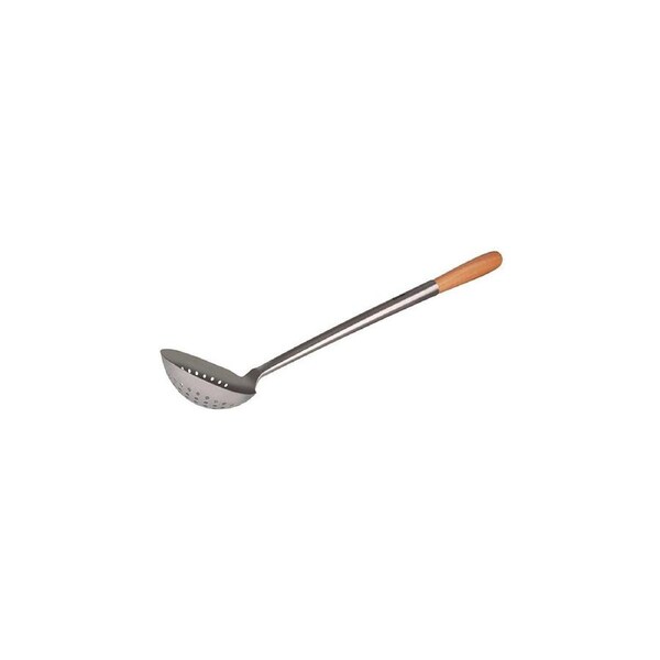 Chef Inox Skimmer Bowl Wood Handle 125x390mm