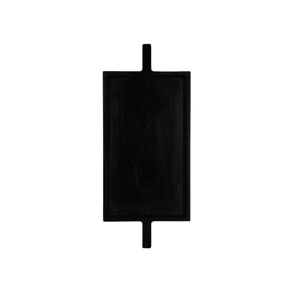 Chef Inox Serve Black Acacia Paddle Board with Two Handles 580x254x25mm (Box of 4)
