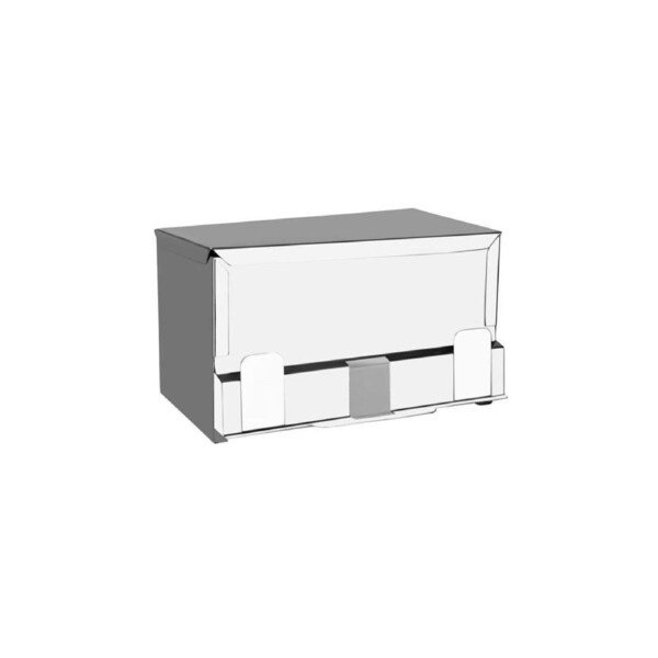 Chef Inox Straw Dispenser 18/8 Stainless Steel 260x150x130mm