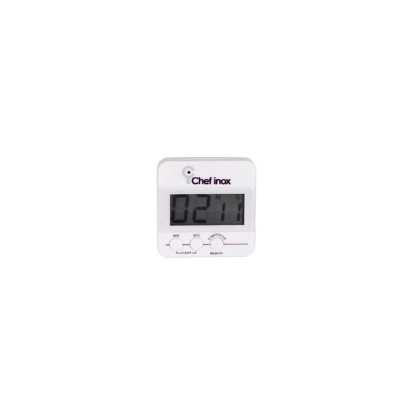 Chef Inox Timer Digital Countdown 60 Minute 62x62x25mm