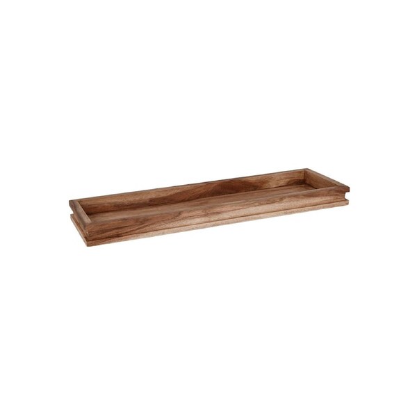 Chef Inox Serve Natural Acacia Display Tray GN 2/4 530x162x40mm (Box of 4)