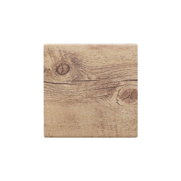 Chef Inox Wood Effect Oak Square Platter 310x310mm