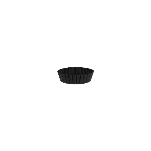 Guery Cake Pan Round Fluted Loose Base Non-Stick 100x30mm