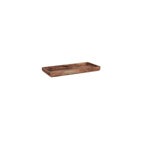 Chef Inox Serve Natural Acacia Rectangular Tray 305x150x25mm (Box of 6)