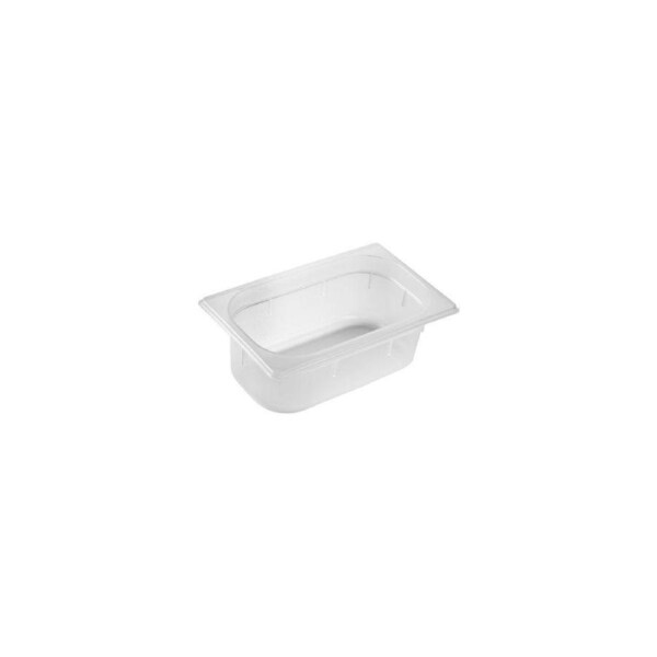 Inox Macel Gastronorm Pan Polypropylene 1/4 Size 265x162x100mm / 2.5Lt
