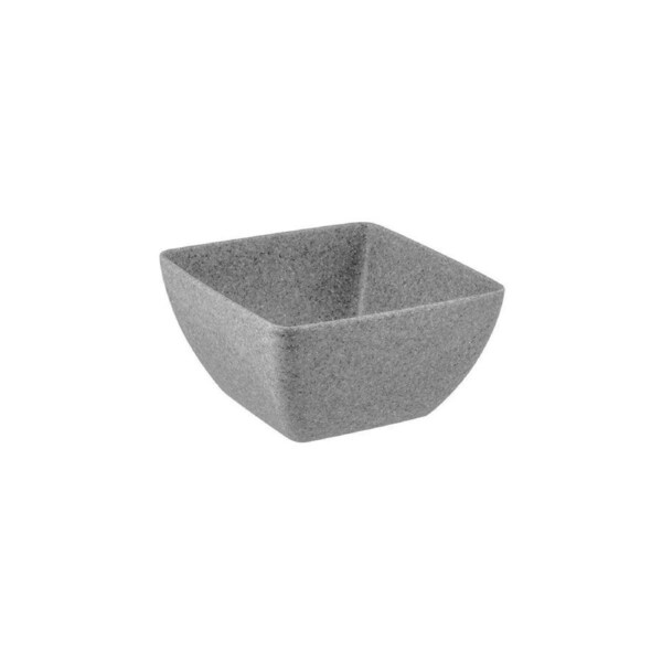 JAB Melamine Concrete Square Serving Bowl 190x190x101mm / 2400ml