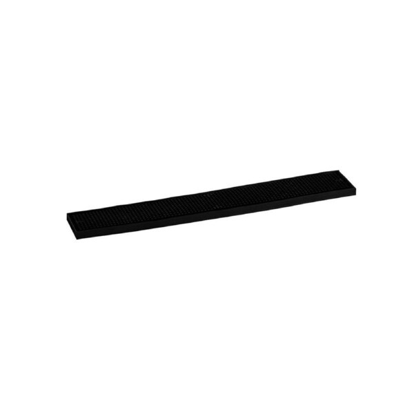Jiwins Bar Mat Black Rubber 520x80x15mm