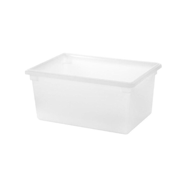 Jiwins Rectangular Food Storage Container Polypropylene White 662x460x240mm / 49.2Lt (Box of 6)