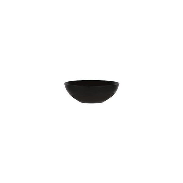 Patra Porcelain Aura Matt Black Round Cereal Bowl 157mm (Box of 6)