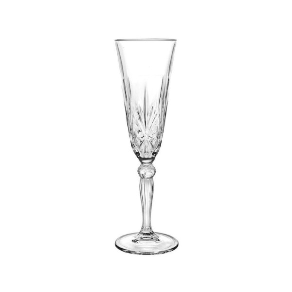 RCR Cristalleria Melodia Champagne Flute 160ml (Box of 12)