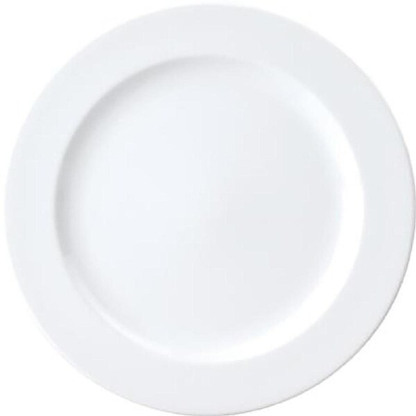 Royal Porcelain Chelsea Round Plate Flat Rim 180mm (Box of 12)