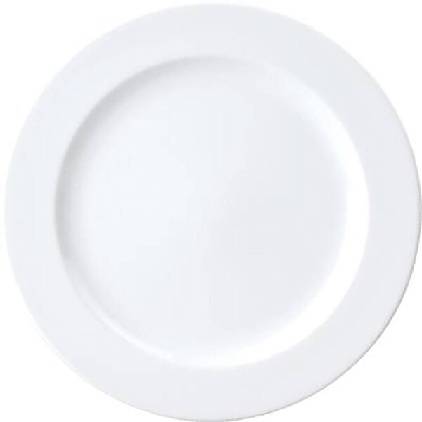 Royal Porcelain Chelsea Round Plate Flat Rim 240mm (Box of 12)