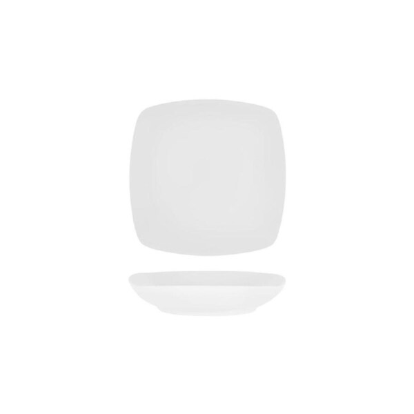Royal Porcelain Chelsea Square Soup Plate 210mm (Box of 12)