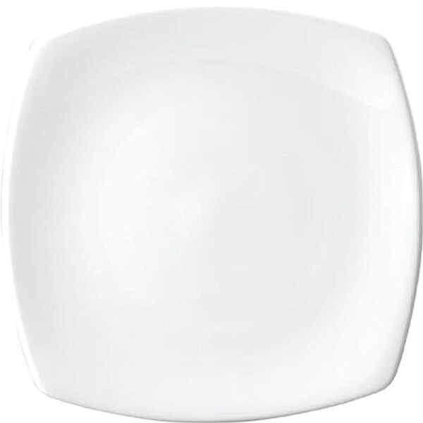 Royal Porcelain Chelsea Square Flat Coupe Plate 240mm (Box of 12)