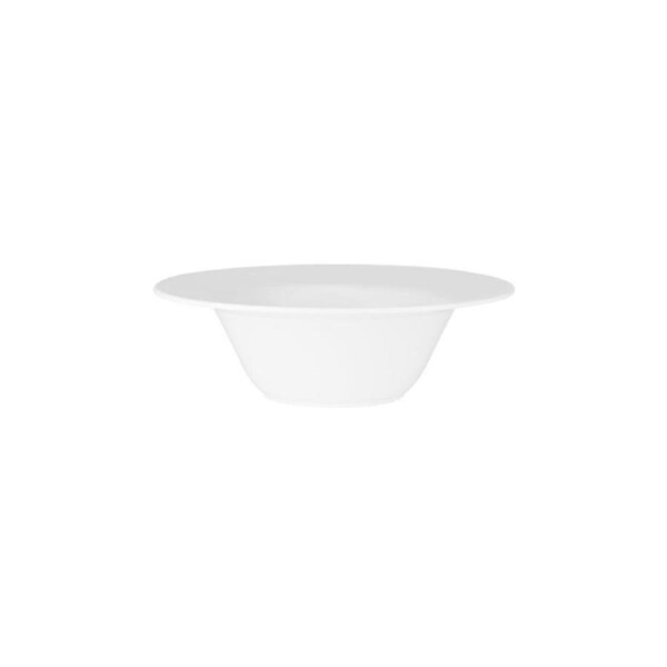 Superware Melamine White Round Bowl Deep Wide Rim 285x85mm (Box of 6)