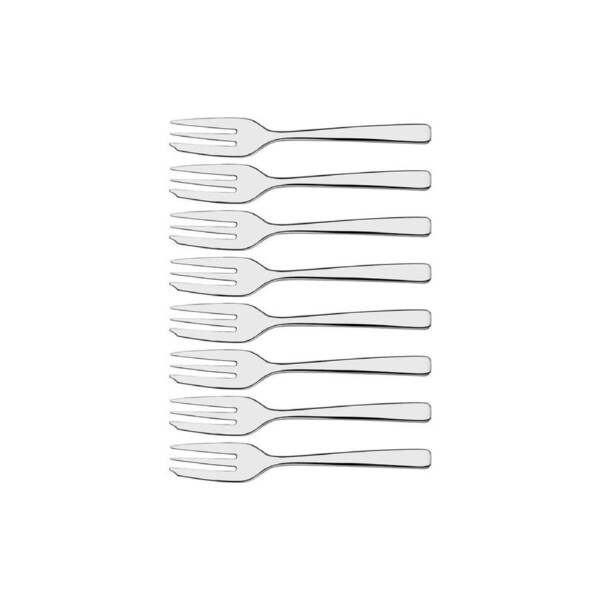 Tablekraft Amalfi Cake Fork Set 8pc