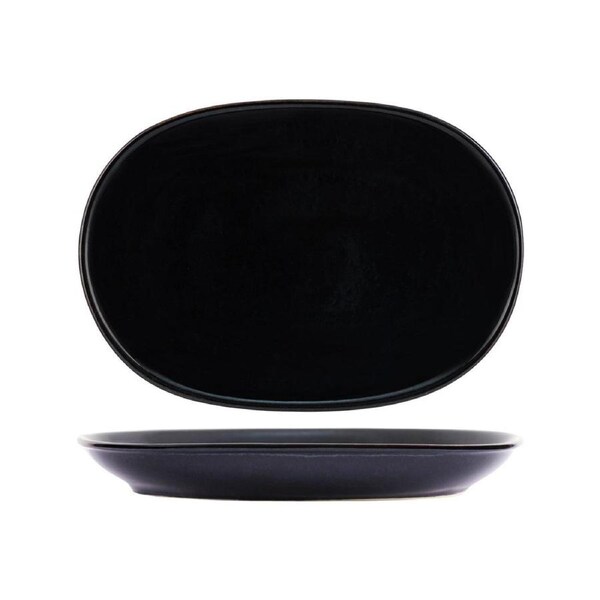 Tablekraft Artistica Midnight Blue Oval Serving Platter 305x210mm