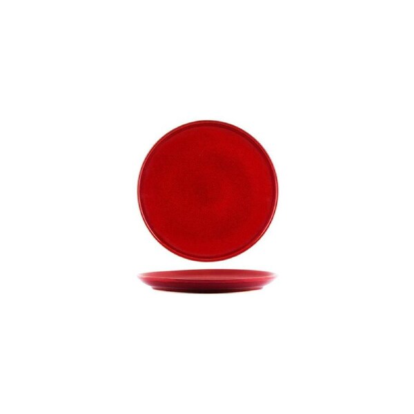 Tablekraft Artistica Reactive Red Round Plate 190mm (Box of 4)