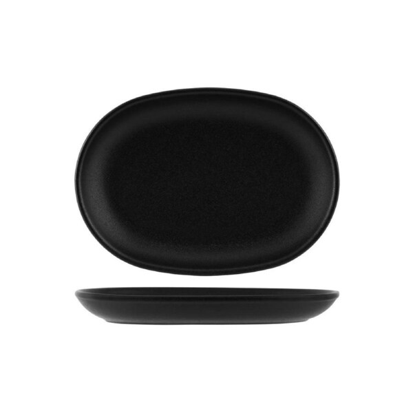 Tablekraft Black Oval Serving Platter 305mm (Box of 3)