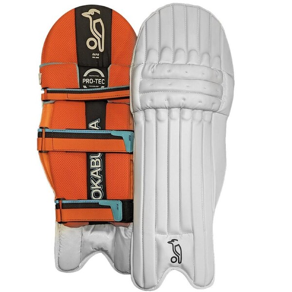 Kookaburra Rapid Pro 2000 Cricket Batting Leg Guards/Pads Left Hand Youth