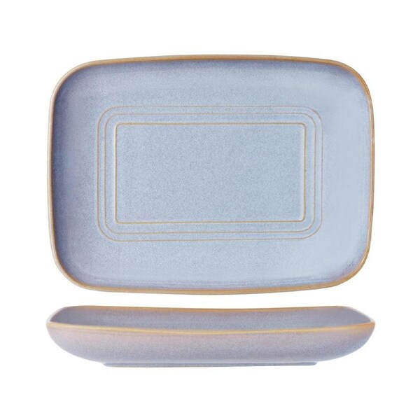 Tablekraft Urban Loft Azure Blue Rectangular Server 365x270mm (Box of 2)