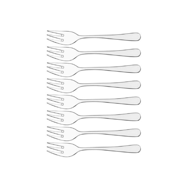 Tablekraft York Cake Fork Set 8pc