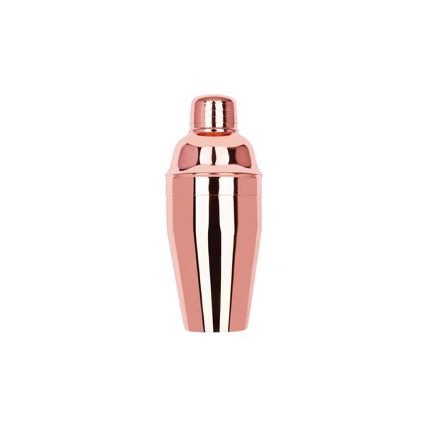 Zanzi Classic Club Cocktail Shaker 3pc 300ml Rose Gold