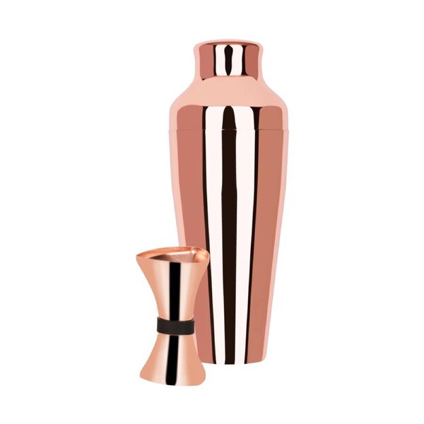 Zanzi Cocktail Set 2pc Rose Gold