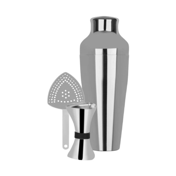 Zanzi Cocktail Set 3pc Stainless Steel