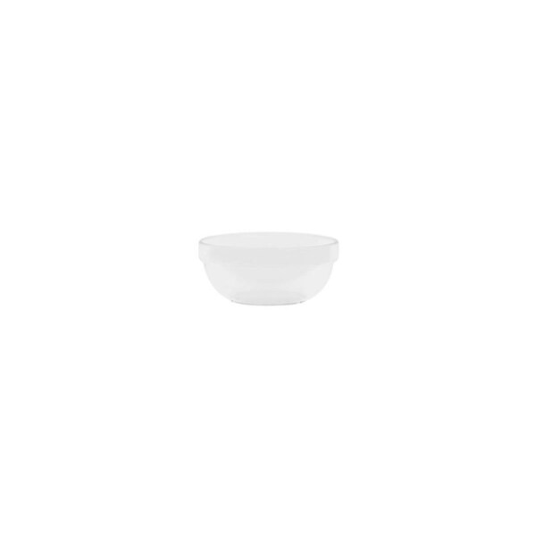 Roltex Polycarbonate Salad Dish Clear 110mm