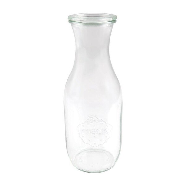 Weck Bottle Jar with Lid 60x250mm / 1062ml (Box of 6)