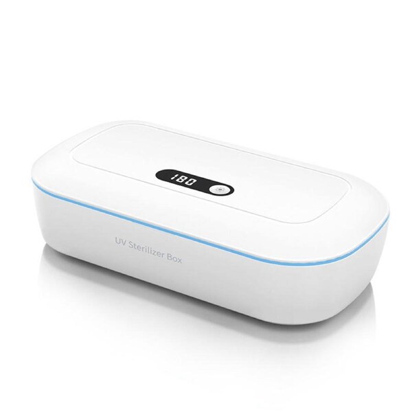 Nevenka UV Light Smartphone Sanitizer Box for Toothbrush Toys Jewelry