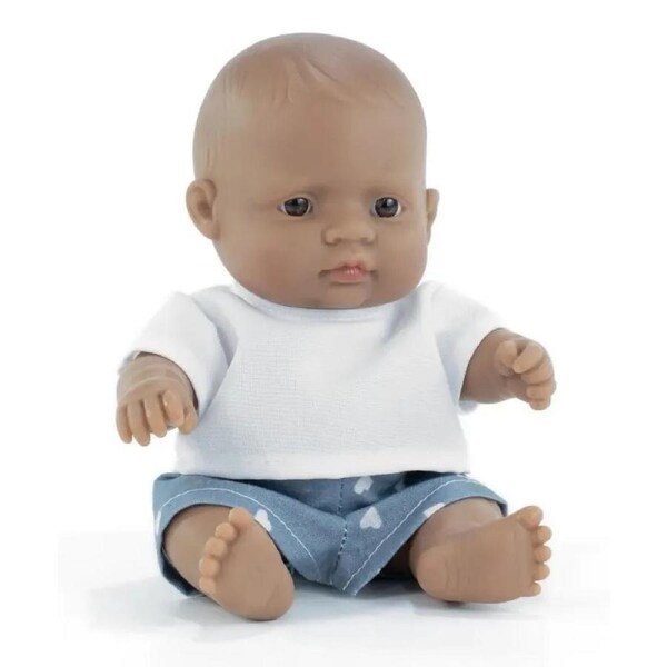 Miniland - My Friends & Me - Baby Doll Latin Boy 21cm