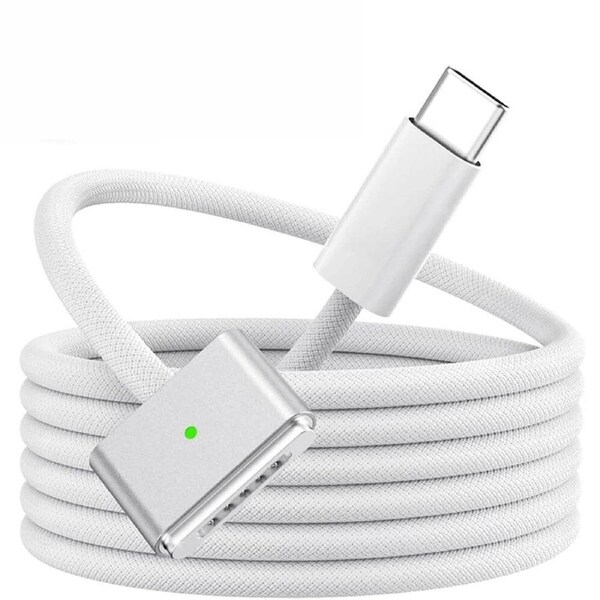 2m 140W USB C Magsafe 3 MacBook Charging Cable Air Pro M3 M2 Mag-Safe 3 Type