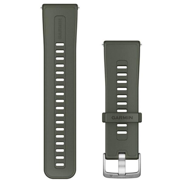 Garmin Venu X1 24mm QR SIL Watch Band - Moss