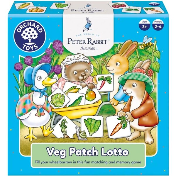 Orchard Toys - Peter Rabbit - Veg Patch Lotto