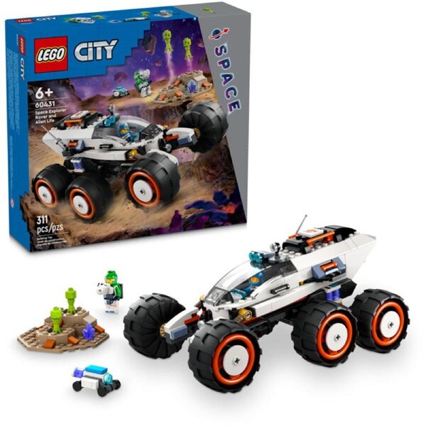 LEGO 60431 - City Space Explorer Rover and Alien Life