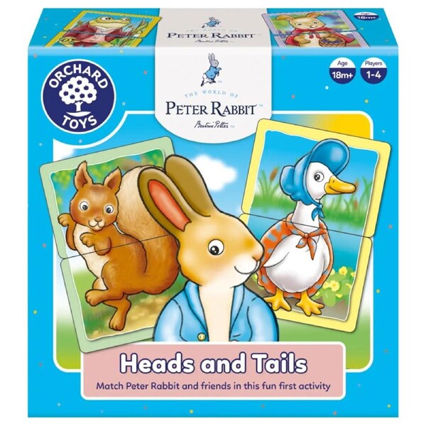 Orchard Toys - Peter Rabbit - Heads & Tails