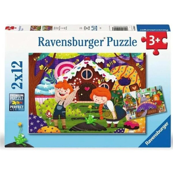 Ravensburger - Fairytales Puzzle 2x12pc