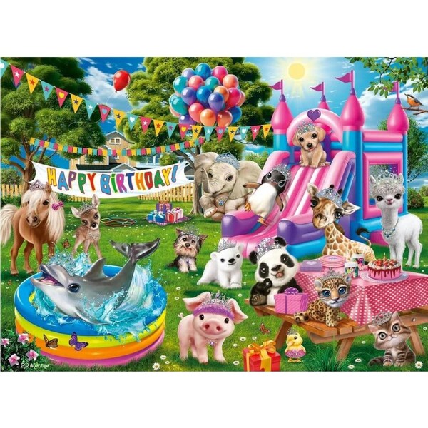 Ravensburger - Tiara Birthday Party Puzzle 100pc