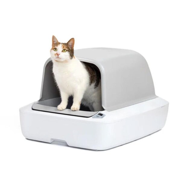 PetSafe ScoopFree Crystal Pro Self-Cleaning Litter Box Cat Toilet