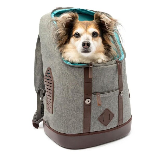 Kurgo Rucksack Dog Carrier Airline Approved in Heather Grey