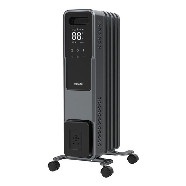 Bonaire 1000W Oil Column Heater with WiFi in Black