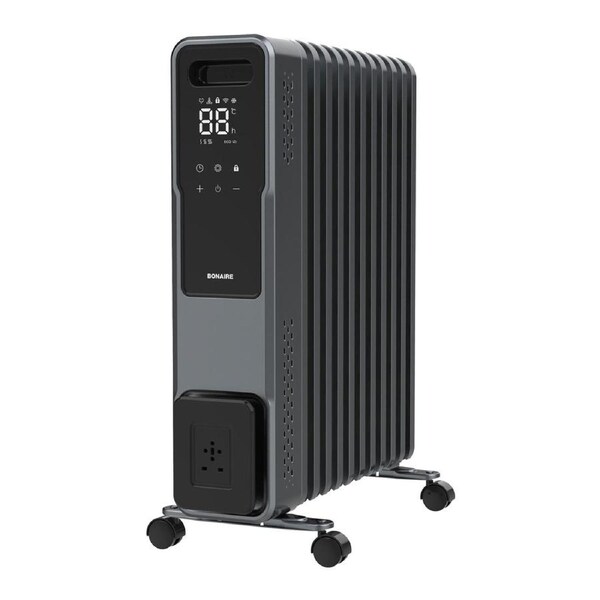 Bonaire 2400W Oil Column Heater with WiFi in Black