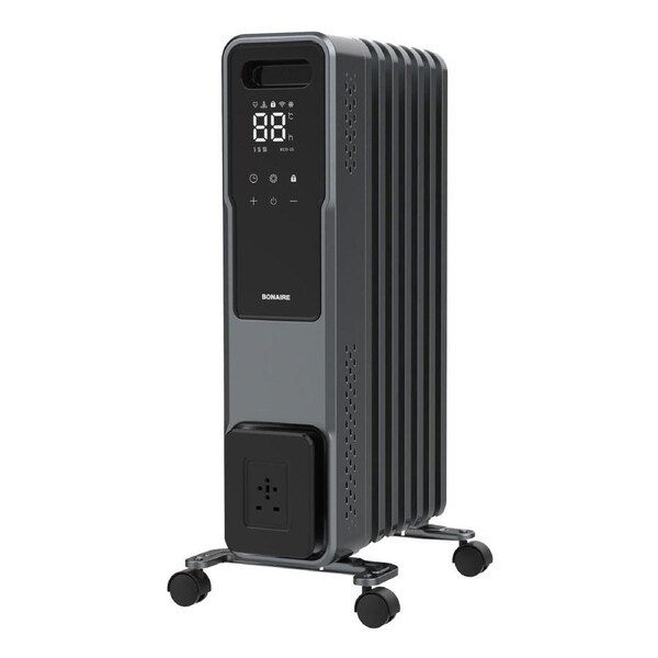Bonaire 1500W Oil Column Heater with WiFi in Black