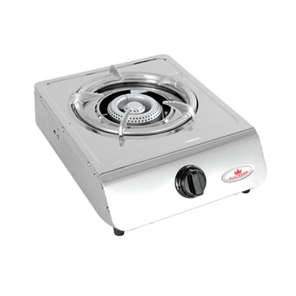 Auscrown Single LPG Gas Burner Wok Cooker with 1.2 Hose & Regulator