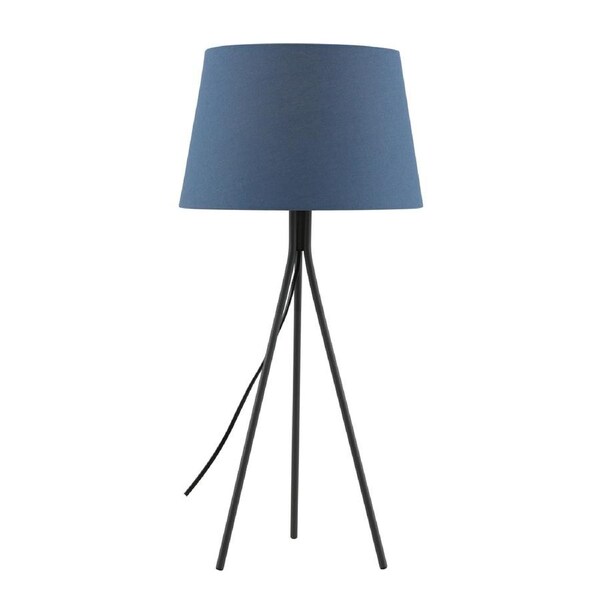 Brindisi TFS Blue and Dark Grey Accent Lamp for Stylish Living Room Lighting