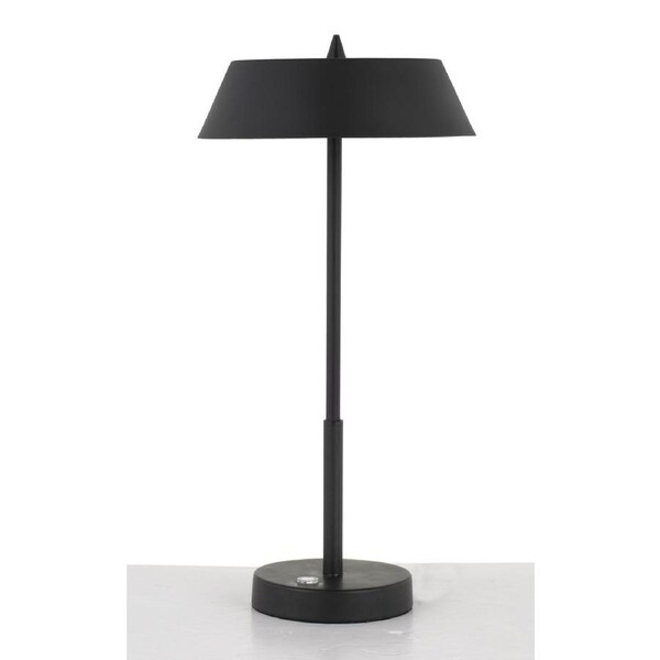 Siena TFS Stylish Black and Gold Touch Table Lamp for Modern Home Decor