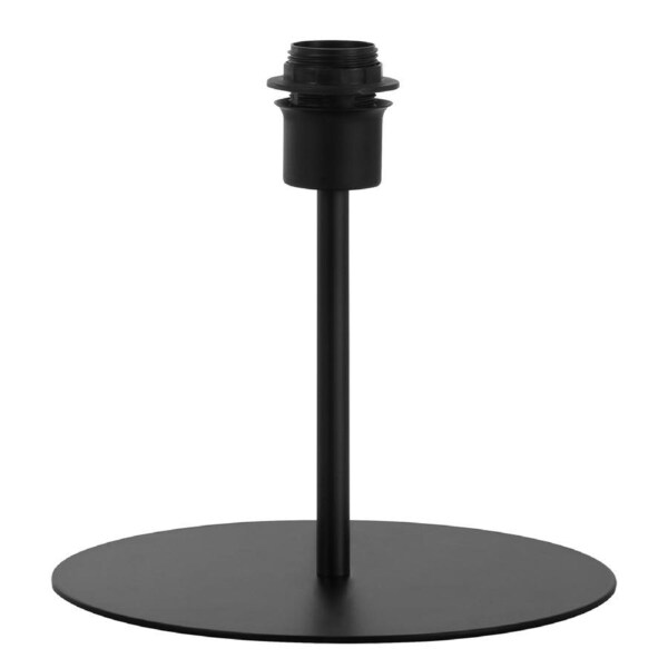 Naples TFS Black Matt Lamp Base, E27 Holder with 1.8m Cable and Inline Switch