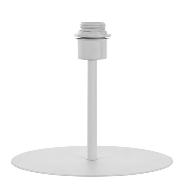 Turin TFS White Lamp Base, E27 Holder with 1.8m Cable and Inline Switch